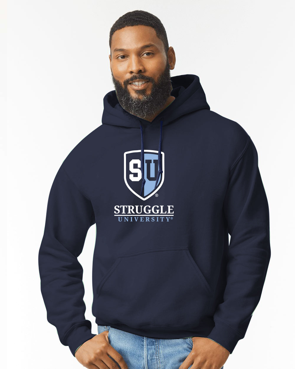 Struggle University Hoodie, Cozy Sweatshirt, Unisex Fashion, College Humor Apparel, Perfect Gift for Students, Ideal for Fall