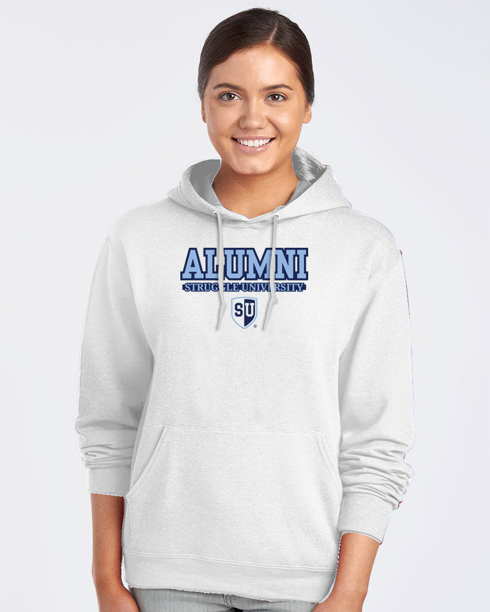 Stylish Alumni Hooded Sweatshirt, Cozy University Apparel, Perfect Graduation Gift, Comfortable College Wear, Ideal for School Spirit Events