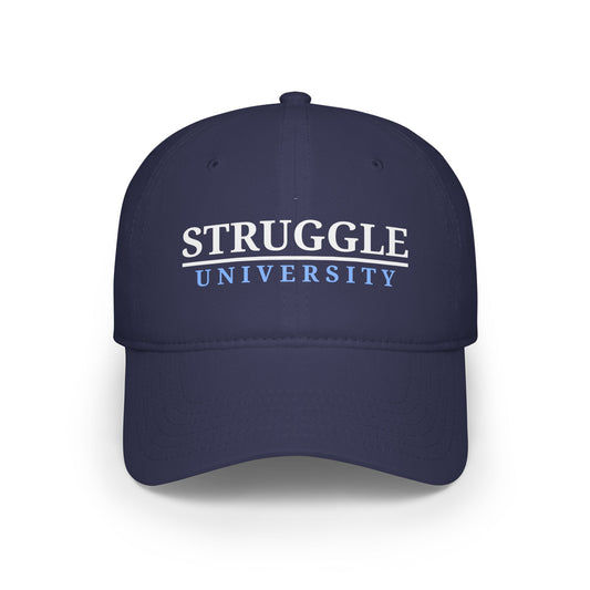 School Shield Logo Low Profile Baseball Cap