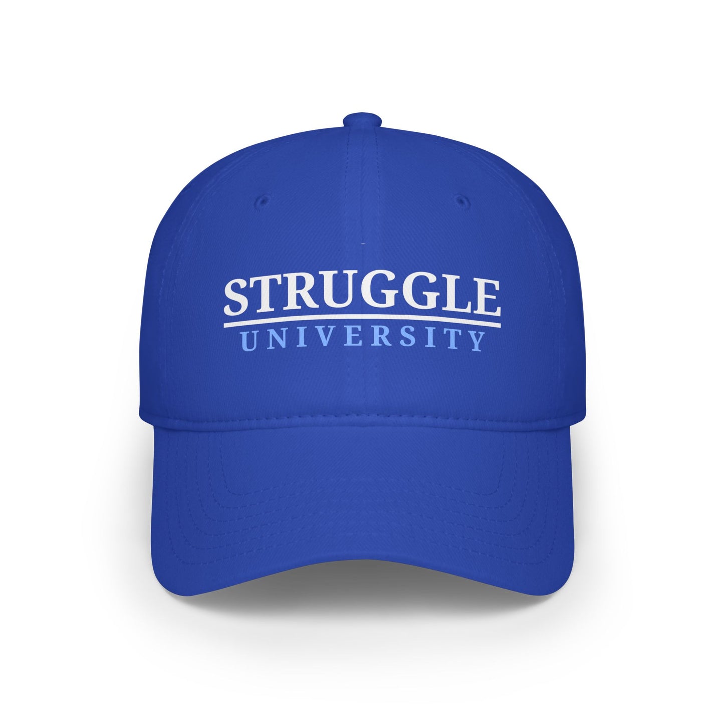 School Shield Logo Low Profile Baseball Cap