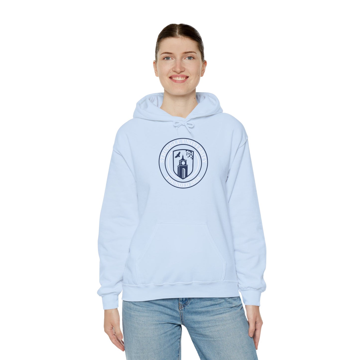 Struggle University™  Crest Heavy Blend Hoodie