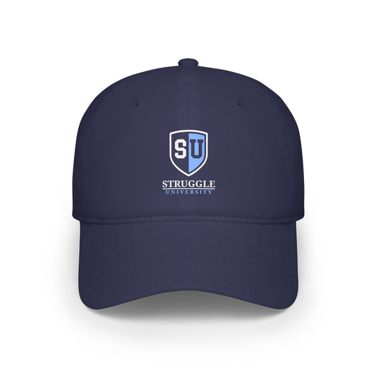 Low Profile Baseball Cap, Casual Hat, Struggle University Cap, Gift for Graduates, Adjustable Dad Hat, Trendy Sports Cap