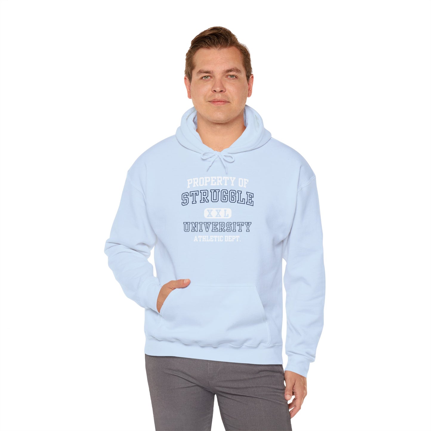 Property of Struggle University™ Heavy Blend Hoodie