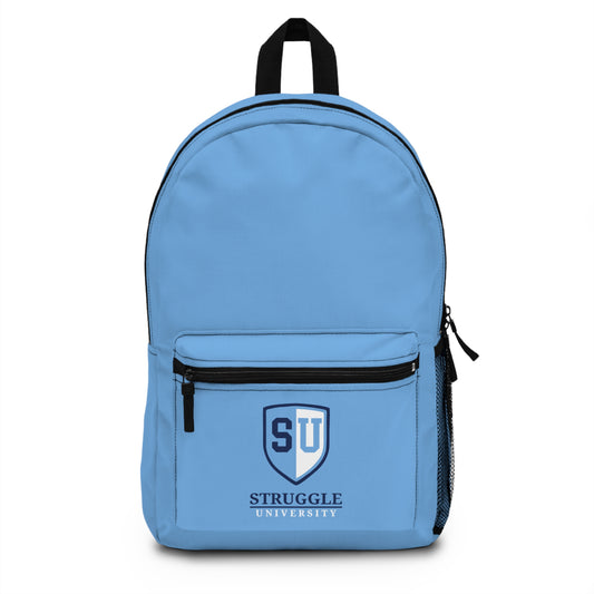 Struggle University Backpack, Motivational School Bag, College Essential, Back-to-School Gear, Unique Gift for Students