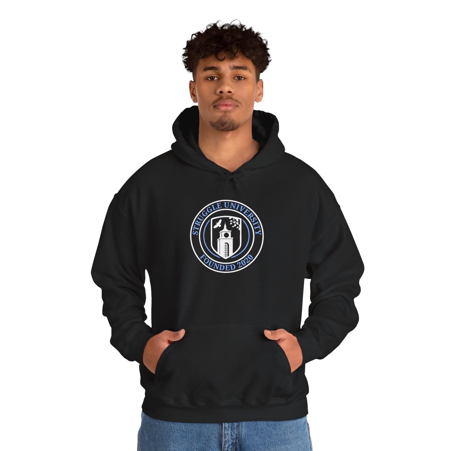 Struggle University™  Crest Heavy Blend Hoodie