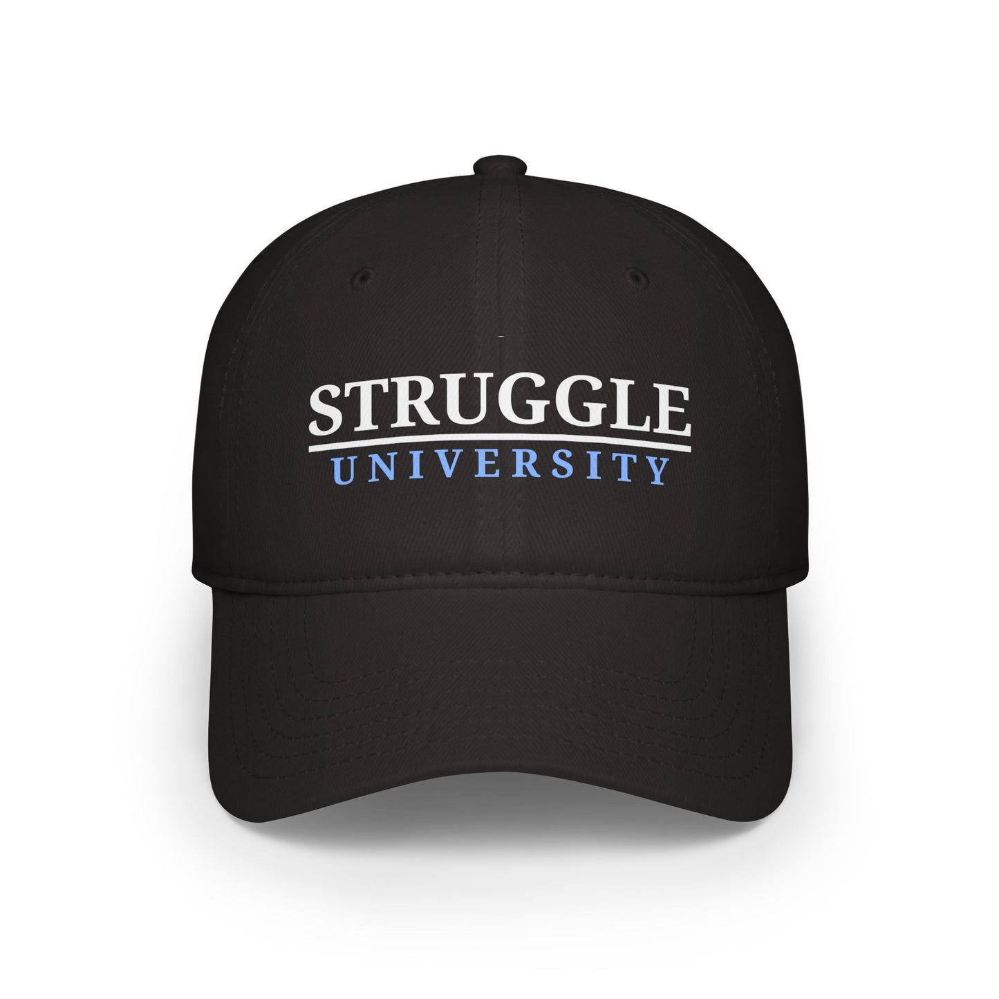 School Shield Logo Low Profile Baseball Cap