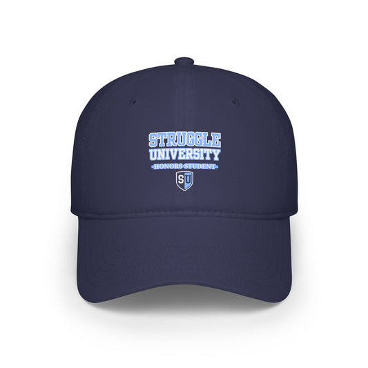 Stylish Low Profile Baseball Cap - Struggle University, Casualwear, Gift for Graduates, Everyday Cap, Trendy Hat