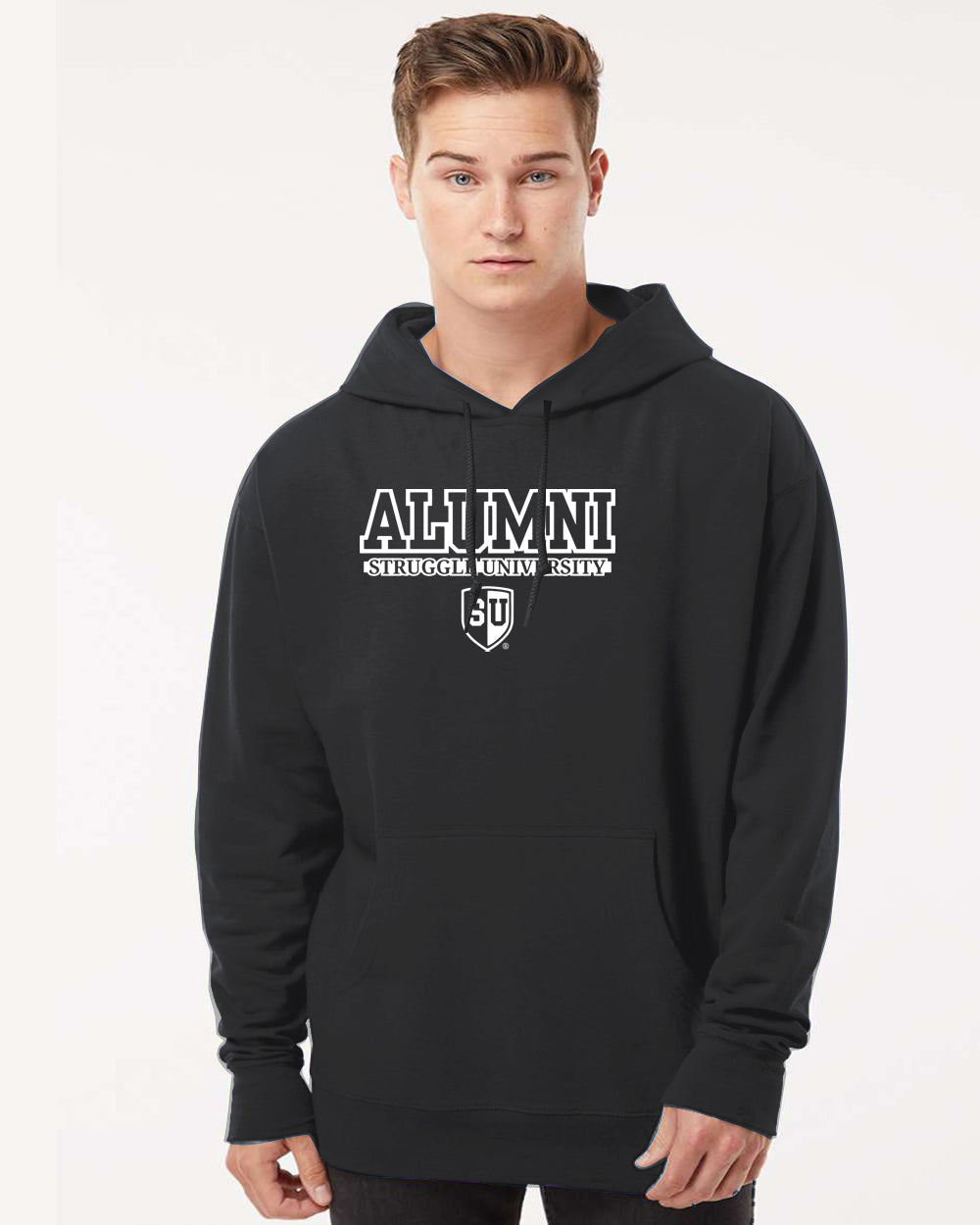 Stylish Alumni Hooded Sweatshirt, Cozy University Apparel, Perfect Graduation Gift, Comfortable College Wear, Ideal for School Spirit Events