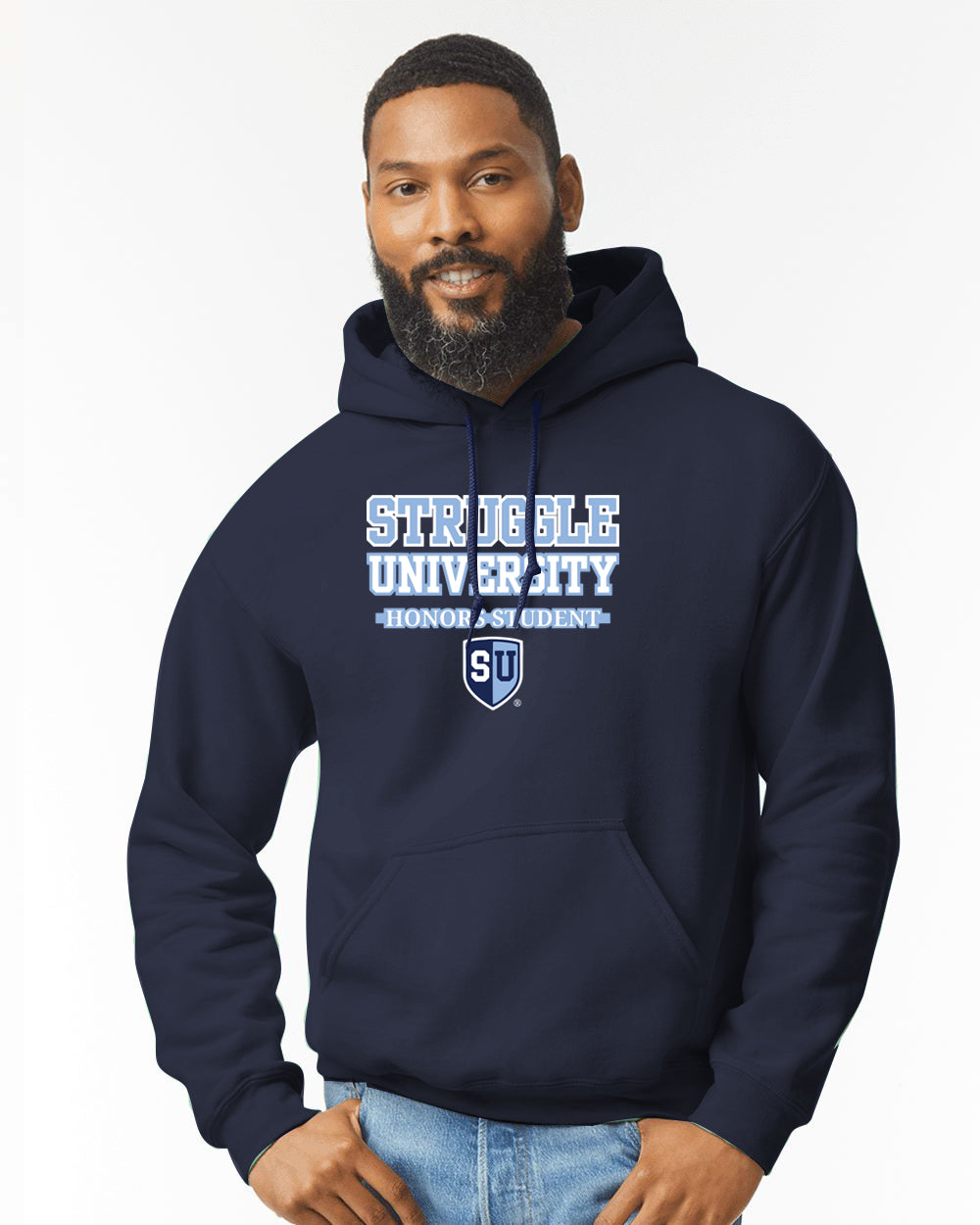 Struggle University™ Honors Student Heavy Blend Hoodie