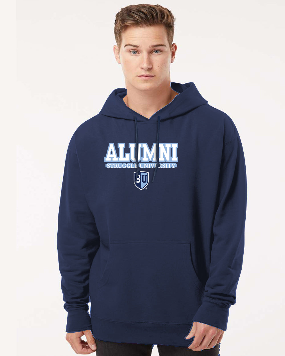 Stylish Alumni Hooded Sweatshirt, Cozy University Apparel, Perfect Graduation Gift, Comfortable College Wear, Ideal for School Spirit Events