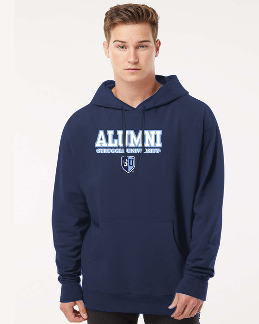Stylish Alumni Hooded Sweatshirt, Cozy University Apparel, Perfect Graduation Gift, Comfortable College Wear, Ideal for School Spirit Events