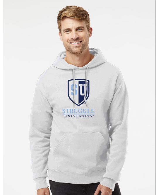 Struggle University Hoodie, Cozy Sweatshirt, Unisex Fashion, College Humor Apparel, Perfect Gift for Students, Ideal for Fall