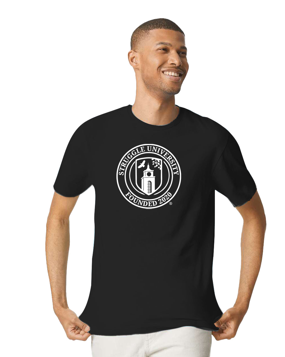 Unisex Heavy Cotton Tee, Vintage College Style Shirt, Campus Apparel, Graduation Gift, Casual Wear, Unisex T-Shirt