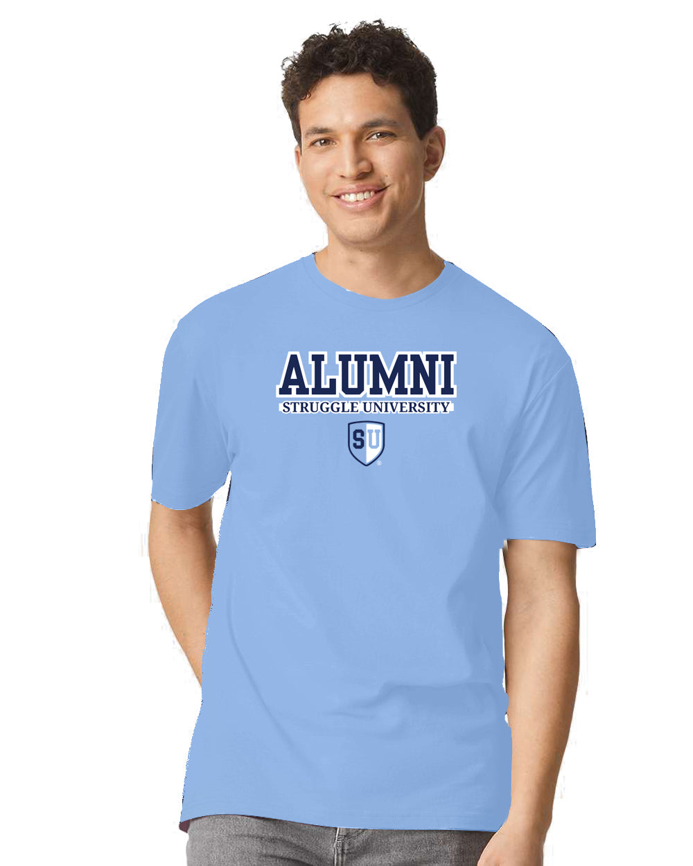Alumni Unisex Heavy Cotton Tee, Graduation Gift, College Apparel, School Spirit Shirt, Casual Wear, Personalized Gift