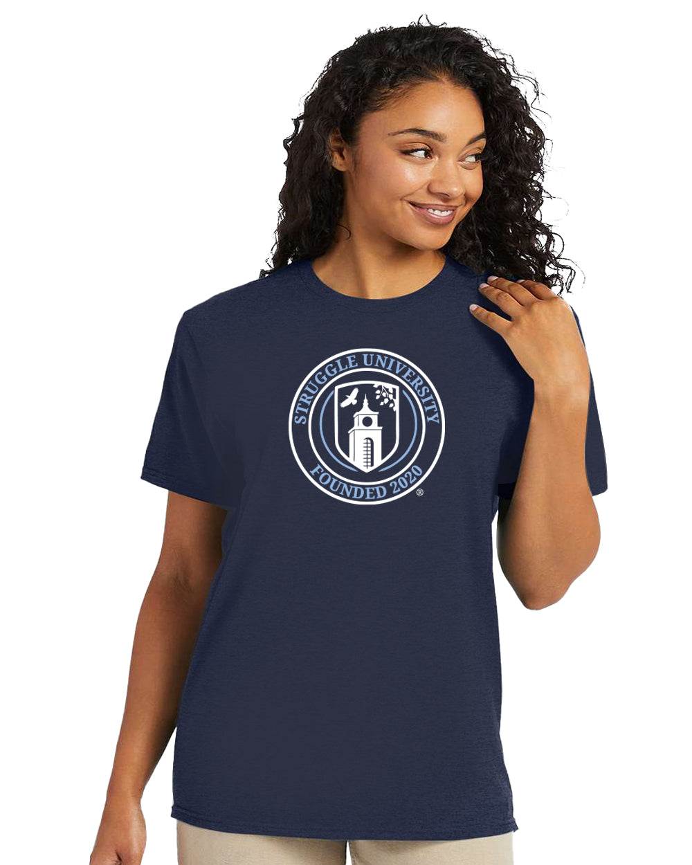 Unisex Heavy Cotton Tee, Vintage College Style Shirt, Campus Apparel, Graduation Gift, Casual Wear, Unisex T-Shirt