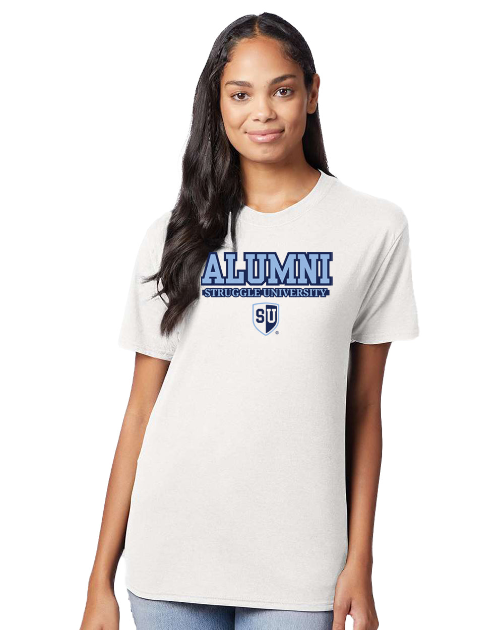Alumni Unisex Heavy Cotton Tee, Graduation Gift, College Apparel, School Spirit Shirt, Casual Wear, Personalized Gift