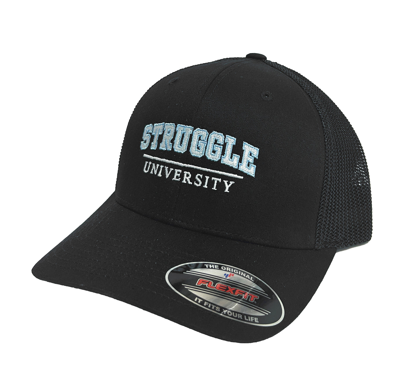 Struggle University Bold Flexfit Trucker Cap