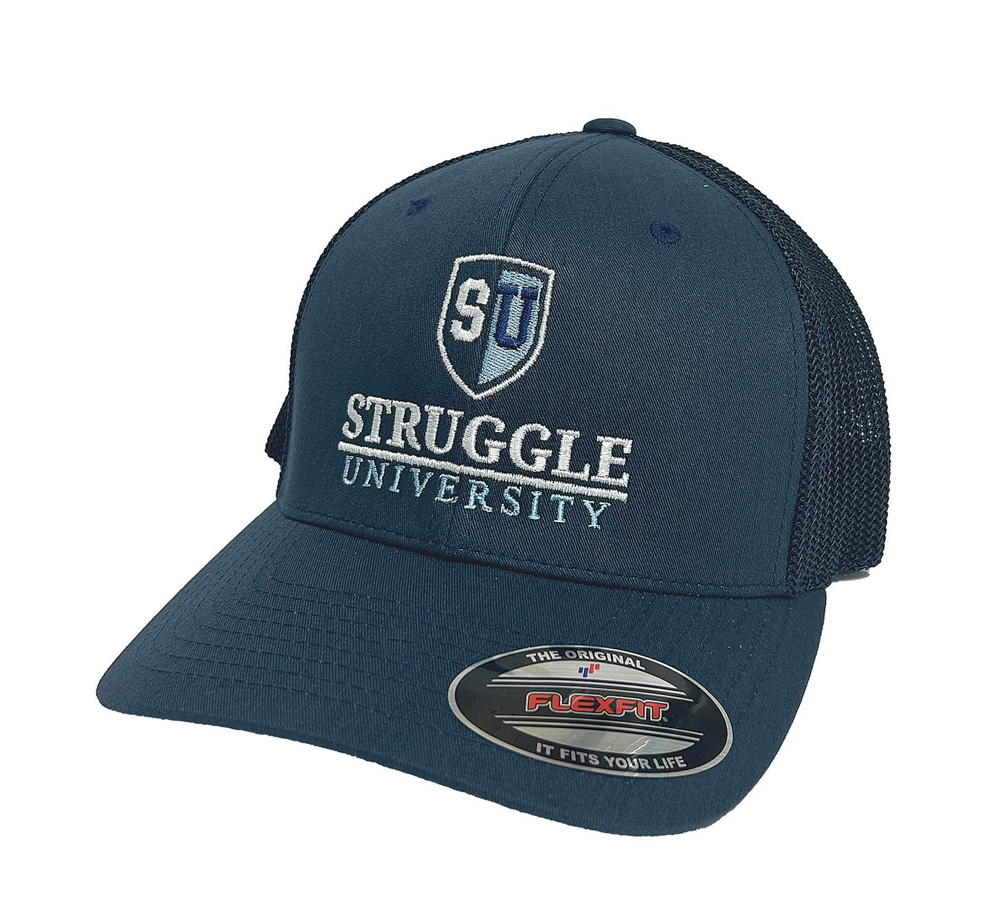 S.U. Logo Flexfit Trucker Cap