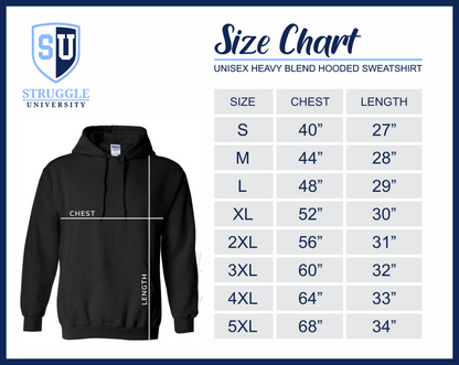Struggle University™ Bold Heavy Blend Hoodie